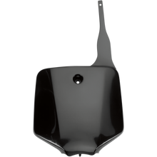 Load image into Gallery viewer, UFO KX65/KLX110 1-13/1-09 FRT # PLATE BLACK KA03732-001