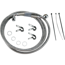 Load image into Gallery viewer, DRAG SPECIALTIES 00-07 FLST/F FRT S/S BRAKE LINE KIT +10 660214-10