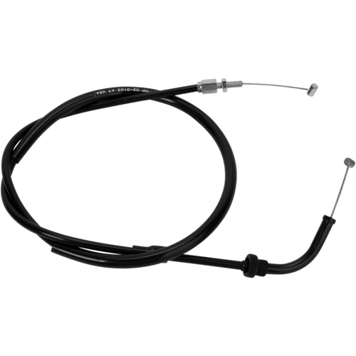 MOTION PRO THROTTLE CABLE PUSH BLACK VINYL 02-0103