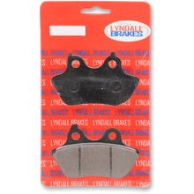 Load image into Gallery viewer, LYNDALL RACING BRAKES LLC 06-07 FXST/07FLSTF RR Z-PLUS BR/PADS 1720-0064