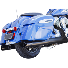 Load image into Gallery viewer, S&amp;S CYCLE MUFFLER SLSH IND. 14+.BLK 550-1075