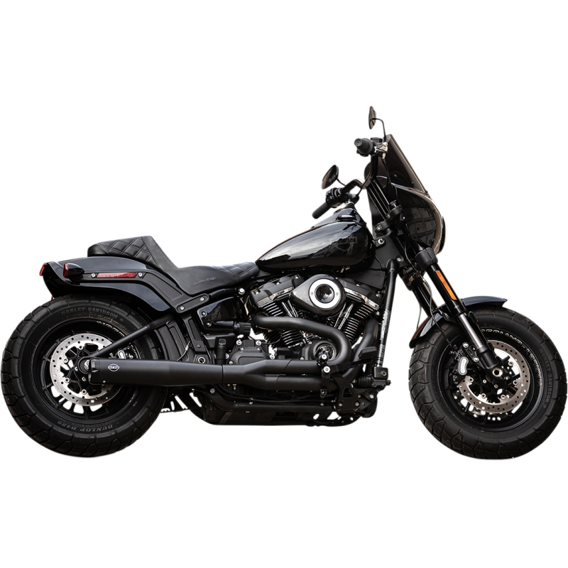 S&S CYCLE EXHAUST 2-1 BL/BL RC M8ST 550-0788