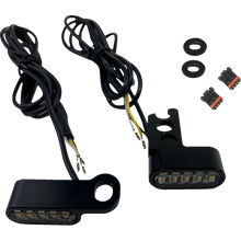 Load image into Gallery viewer, CUSTOM DYNAMICS LIGHT TURN SIGNALS MIRROR MOUNTED CD-MMTS-AW-B