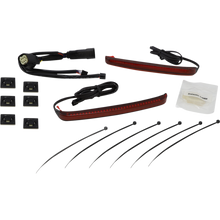 Load image into Gallery viewer, CIRO LLC LIGHT BAG BLADES SMK/RED 40062