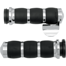 Load image into Gallery viewer, AVON GRIPS 08-19 FLHT VELVET GRIPS CHR W/BOSS TBW AIR-93-FLY-BOSS