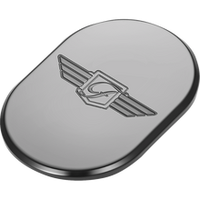 Load image into Gallery viewer, FIGURATI DESIGNS BACK FENDER COVER BLACK WITH FIGURATI DESIGNS LOGO-LEFT FD-01-AC-BLK-LT