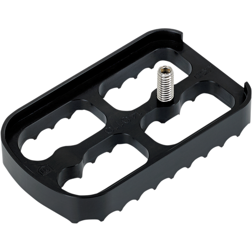 JOKER MACHINE FL SERRATED BRAKE PEDAL COVERS BLACK 08-641B