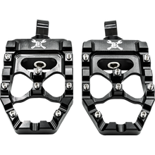Load image into Gallery viewer, BURLY BRAND MX-EVOLUTION PEGS - BLK (SPORTSTER &amp; DYNA) B13-1015B