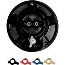 Load image into Gallery viewer, VORTEX FUEL CAP LOCK SWITCH V3 BLACK GC003K
