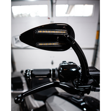 Load image into Gallery viewer, CUSTOM DYNAMICS MIRRORS LED RUN &amp; TURN SIGNAL BLACK CD-MIR-PLUG-B