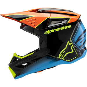 ALPINESTARS HELMET SM3 YTH FRAY B/O/Y M ECE06 8301725-1455-YM