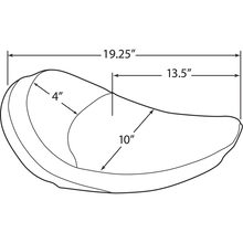 Load image into Gallery viewer, DRAG SPECIALTIES SEAT SOLO SM FX/FL 58-84 0805-0078