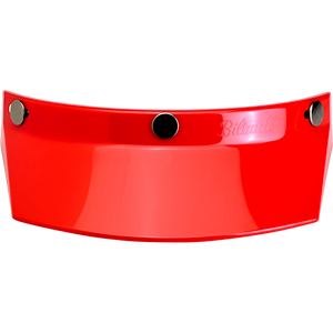 BILTWELL VISOR MOTO 3 SNAP RED 2002-563