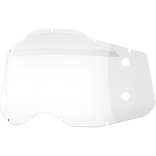 Load image into Gallery viewer, 100% RC2/AC2/ST2 FORECAST REPLACEMENT LENS - CLEAR 59099-00001