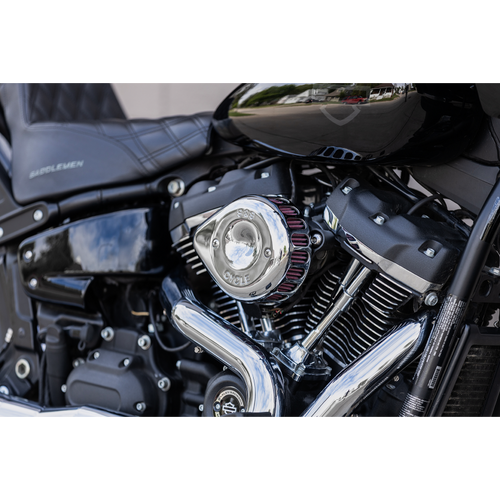 S&S CYCLE COVER AC MINI TR-DRP CHR 170-0367