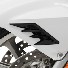 Load image into Gallery viewer, SHOW CHROME FRONT FENDER VENT ACCENT BK  PR 52-959BK
