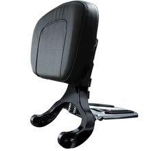 Load image into Gallery viewer, KURYAKYN BACKREST DRV/PASS BLK PN 1661 KUR1661