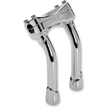 Load image into Gallery viewer, Biltwell Murdock Pullback Risers Chrome - 8"