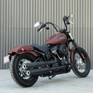 Biltwell | Apes Handlebar | Black Electroplate | TBW with Insert | 1" | Compatible With Cable Operated Throttles and Harley's Throttle-By-Wire Control Module