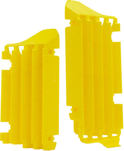 Acerbis Radiator Louvers (YELLOW) For 19-23 SUZUKI RMZ250