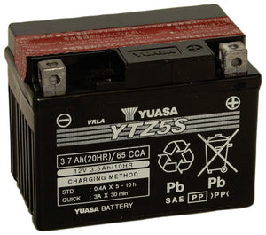 YUASA YTZ5S-BS  W/ACID PACK YUAM62TZ5
