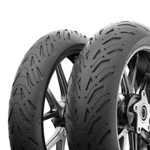 Load image into Gallery viewer, Michelin Road 6 Motorcycle Tyre 110/80ZR19 (59W) Front Wheel