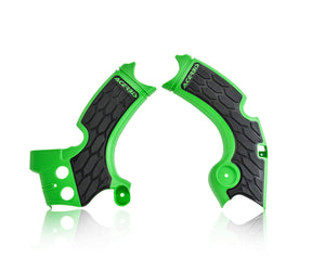 Acerbis - 15-20 Kawasaki KX250F/ KX250 Frame Guard X Grip - Green/Black (2657591089)