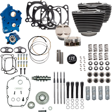 Load image into Gallery viewer, S&amp;S CYCLE 129” BLACK W/HIGHLIGHT (OIL / GEAR / BLACK) 310-1227