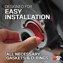 Load image into Gallery viewer, K&amp;N KN-143 Powersports High Performance Oil Filter