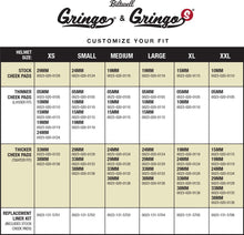 Load image into Gallery viewer, Biltwell | 29mm ECE Gringo and Gringo S Cheek Pad Set | Replacement for Motorcycle Helmet