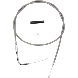DRAG SPECIALTIES S/STEEL THROTTLE CABLE 5332156B