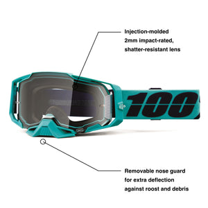 100% ARMEGA GOGGLE ESTEREL - CLEAR LENS 50004-00017