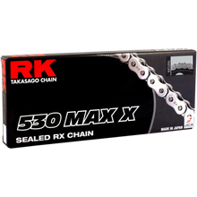 Load image into Gallery viewer, RK CHAIN 530MAXX-120-CC CHROME 530MAXX-120-CC