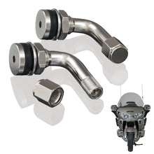 Load image into Gallery viewer, SHOW CHROME 90 NICKEL VALVE STEM PR 5-802