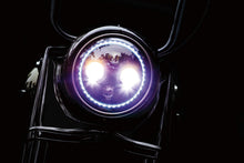 Load image into Gallery viewer, KURYAKYN HEADLIGHT PRISM +7" BLK PN 2478- KUR2478