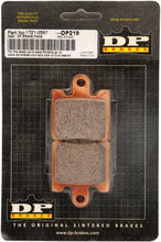 Load image into Gallery viewer, DP BRAKES DP219 STANDARD COMPOUND BRAKE PAD SET DP219
