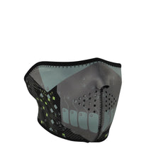 Load image into Gallery viewer, ZAN HEADGEAR HALF FACE MASK PURPLE PAISLEY WNFM162H