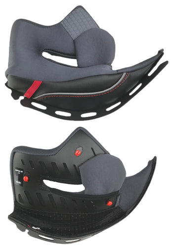 HJC RPHA 1N Helmet Cheek Pads Black 45mm