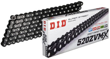 Load image into Gallery viewer, DID 520ZVM-X X 120 BLACK CHAIN 520ZVM-XBX120