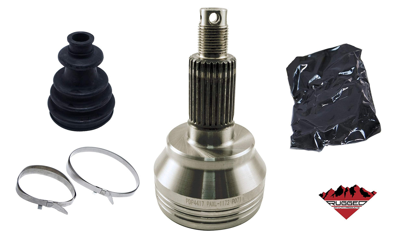 Front Left/Right Outbound Rugged CV Joint Kit for Kawasaki Mule 2510(1993-2002), Mule 3010 (2001-08)