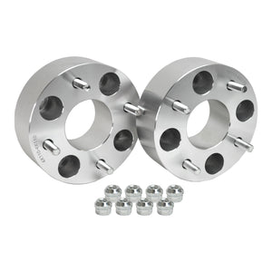 Rugged Front/Rear Wheel Spacer for Polaris/Bobcat, Sportsman/Ranger/RZR/Scrambler/3400, Aluminum Alloy, Tensile Studs, Bolt Pattern:4x137mm;Thread:M10x1.25;Thickness:2” (See Fitments in Description)