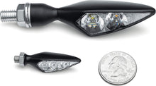 Load image into Gallery viewer, KURYAKYN K-MANN, MICRO RHOM EX, FL/RR,BLK PN 2550 KUR2550