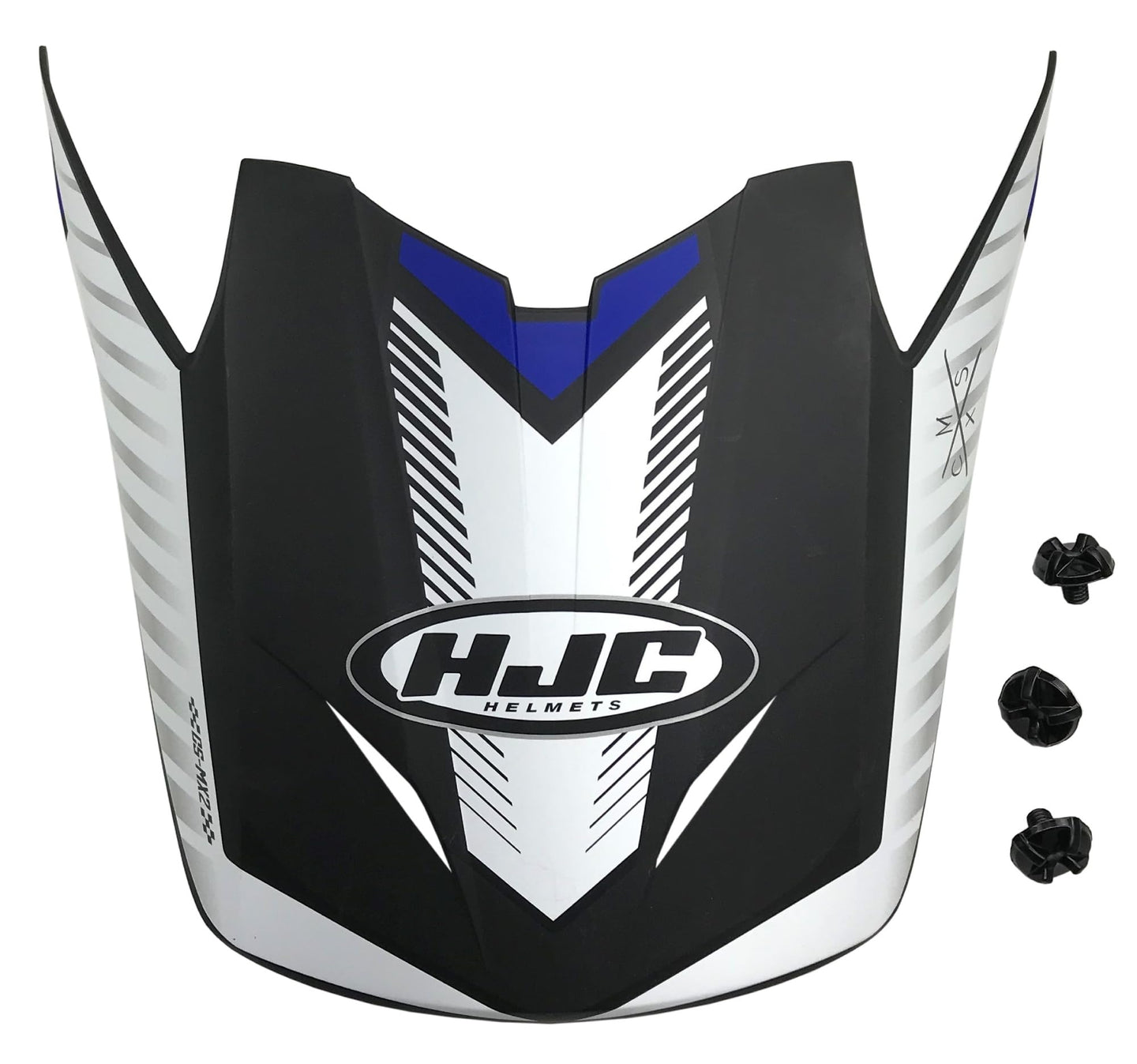 HJC CS-MX II Tweek Helmet Visor/Peak Blue