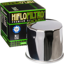 Load image into Gallery viewer, Hiflofiltro HF138C Chrome Premium Oil Filter