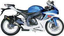 Load image into Gallery viewer, Akrapovic Street Legal Series Slip-On Exhaust - Hexagonal Carbon Fiber Muffler, Material: Carbon Fiber S-S6SO8-HZC