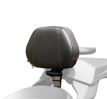 Load image into Gallery viewer, SHOW CHROME Grande Backrest Driver - Ballistic Red Stitch - Can-Am Ryker 41-416CRED