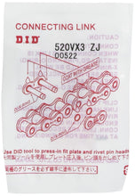 Load image into Gallery viewer, DID DID 520VX3 G&amp;B ZJ RIVET LINK ZJ520VX3G