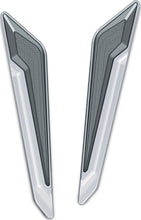 Load image into Gallery viewer, Kuryakyn 3252 Motorcycle Lighting Accessory: Omni LED Running Light/Turn Signal Fork Inserts for Honda Gold Wing 2018-20, 1 Pair, Chrome