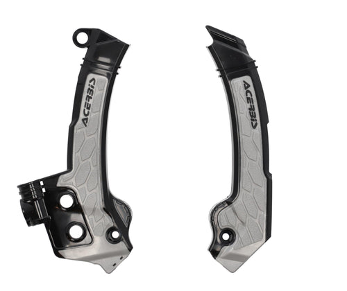 ACERBIS Frame Guards- black/gray-X-GRIP FC250-450:23, FX350/450:23, 2979601001
