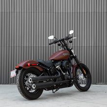 Load image into Gallery viewer, Biltwell | Zero Drag Handlebar | Black Electroplate | TBW with Insert | 1&quot; | Compatible With Cable Operated Throttles and Harley&#39;s Throttle-By-Wire Control Module
